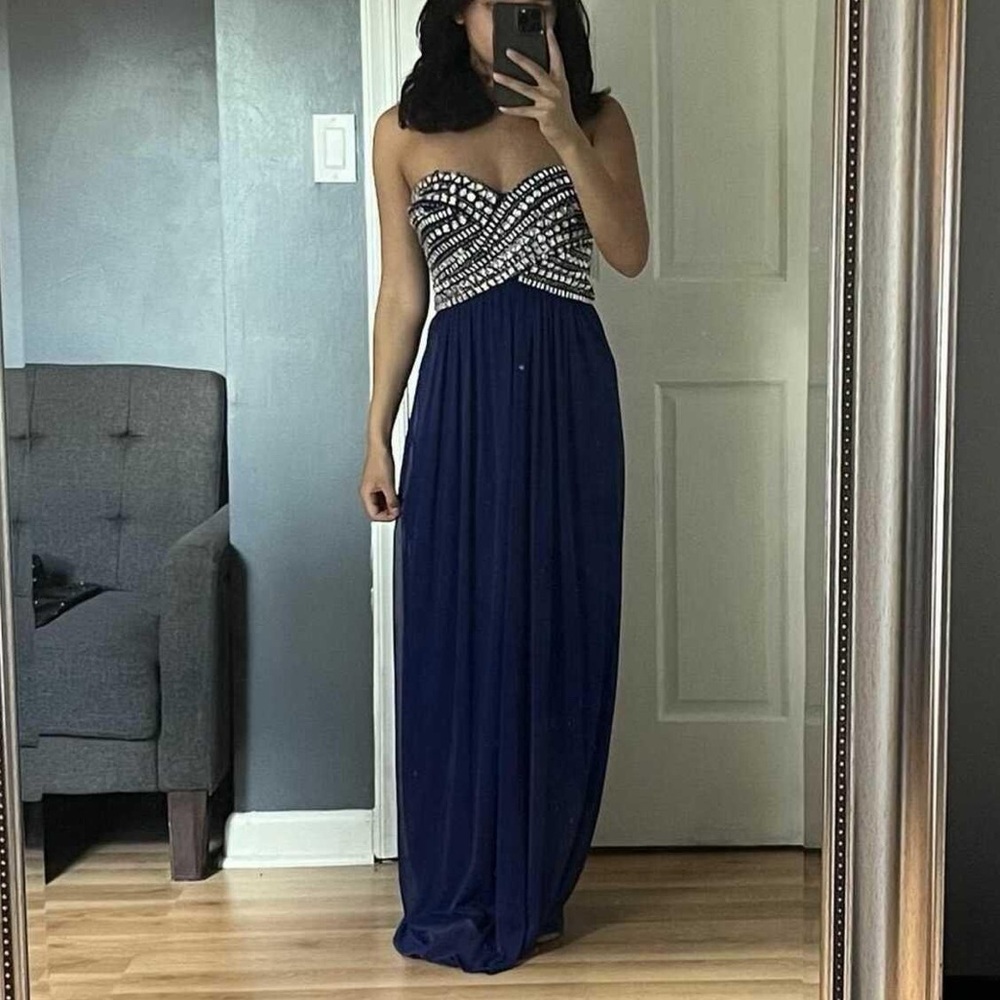 B.Darlin Elegant Beaded Gown